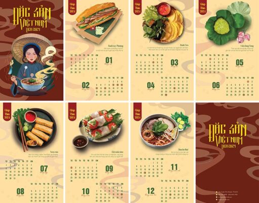 In Lịch Bloc Theo Yêu Cầu 2026