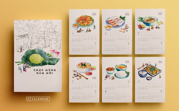 In lịch Tết giá xưởng