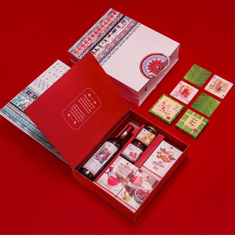 In hộp quà tết