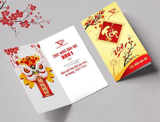 in thiệp tết